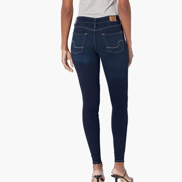 Levis Signature Shaping Pull on Skinny Jean Size Immaculate Ink Blue 6 New NWT - Picture 4 of 4